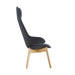 Buro Konfurb Orbit High Back Wooden Base Chair 2