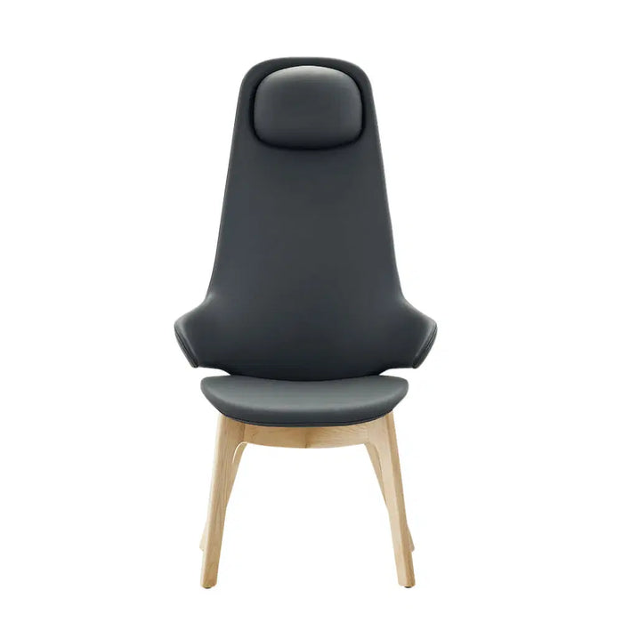 Buro Konfurb Orbit High Back Wooden Base Chair 4