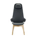 Buro Konfurb Orbit High Back Wooden Base Chair 4