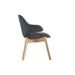 Buro Konfurb Orbit Mid Back Wooden Base Chair 3