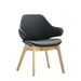 Buro Konfurb Orbit Mid Back Wooden Base Chair 4