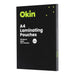 Okin Laminating Pouches A4 Matte 100mic Pack of 100 1