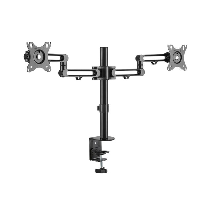 Brateck 17-32" Dual Monitor Desk Articulating Mount Arm Bracket.