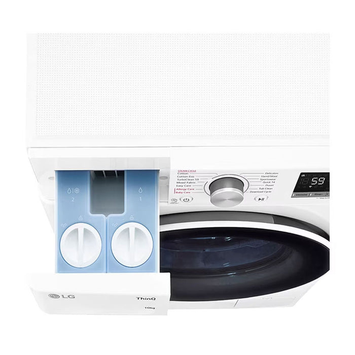 LG 10kg Front Load Washing Machine with ezDispense WV6-1410W