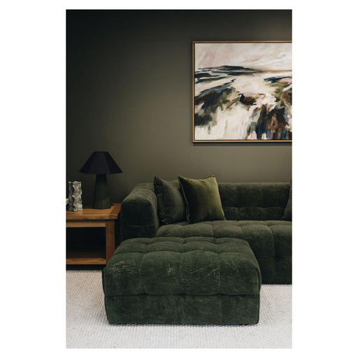 Furniture By Design Michelin Ottoman Dark Green MEIMICOGR_1