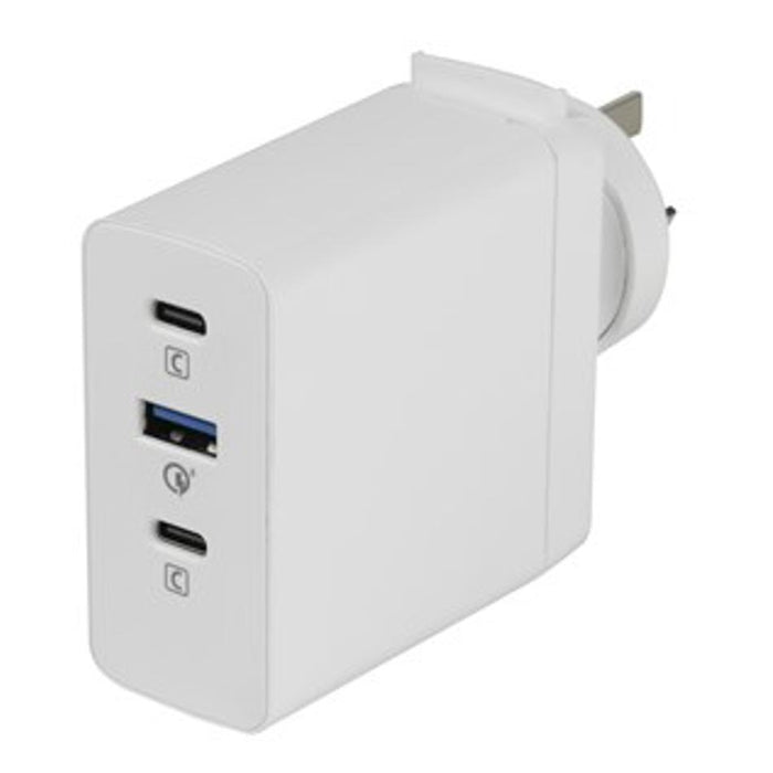 5-20V 100W Laptop Wall Plugin Power Supply With 2 X Usb-C (Pd3.0/Qc4.0+) And Usb-A (Qc3.0)