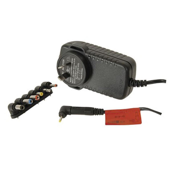 Electus 9V Dc 3A Power Supply 7Dc Plugs MP3496