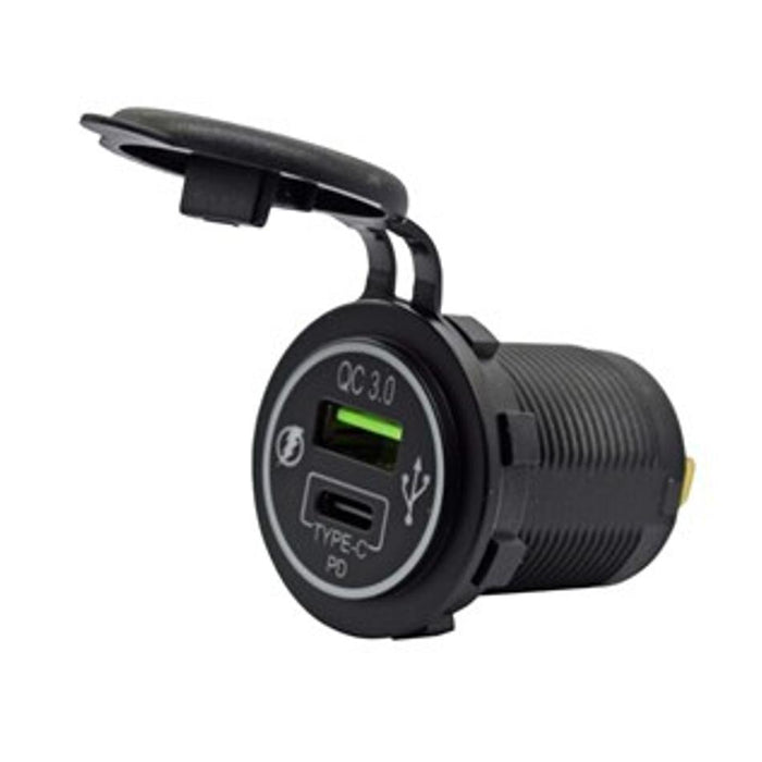 Electus Fast Car Charger Converter 12V Dc To Qc 3.0 And 36W Pd MP3620