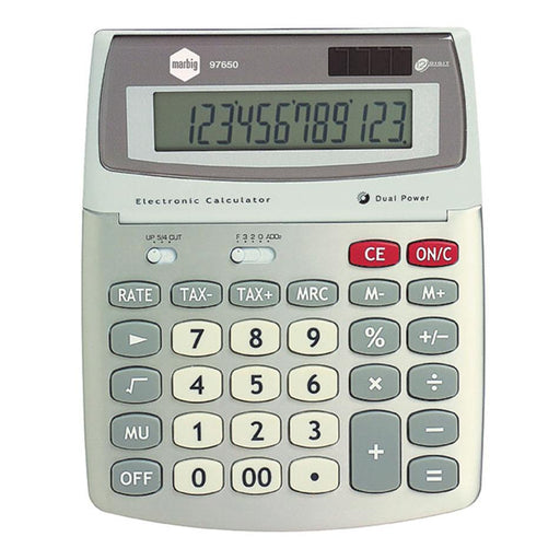 Marbig 12-Digit Desktop Calculator GST 97650_1