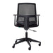 Buro Mondo Brook Black Mesh Chair with Arms 4