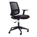 Buro Mondo Brook Black Mesh Chair with Arms 1
