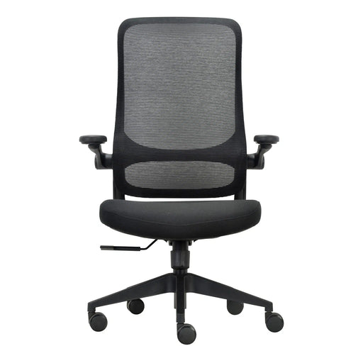 Buro Mondo Colt Black Mesh Chair with Arms 2