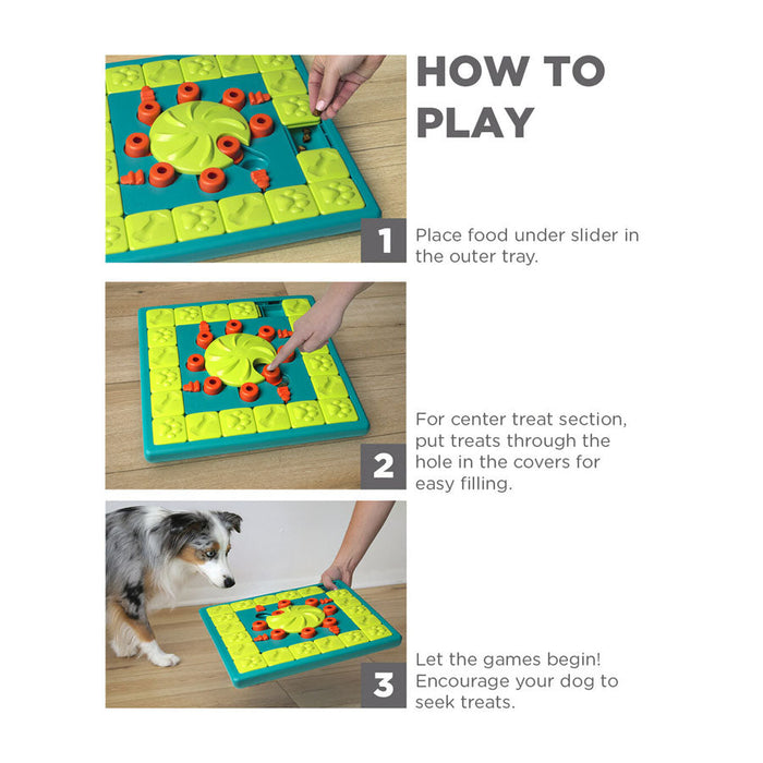 Nina Ottosson MultiPuzzle Interactive Dog Puzzle Toy 4