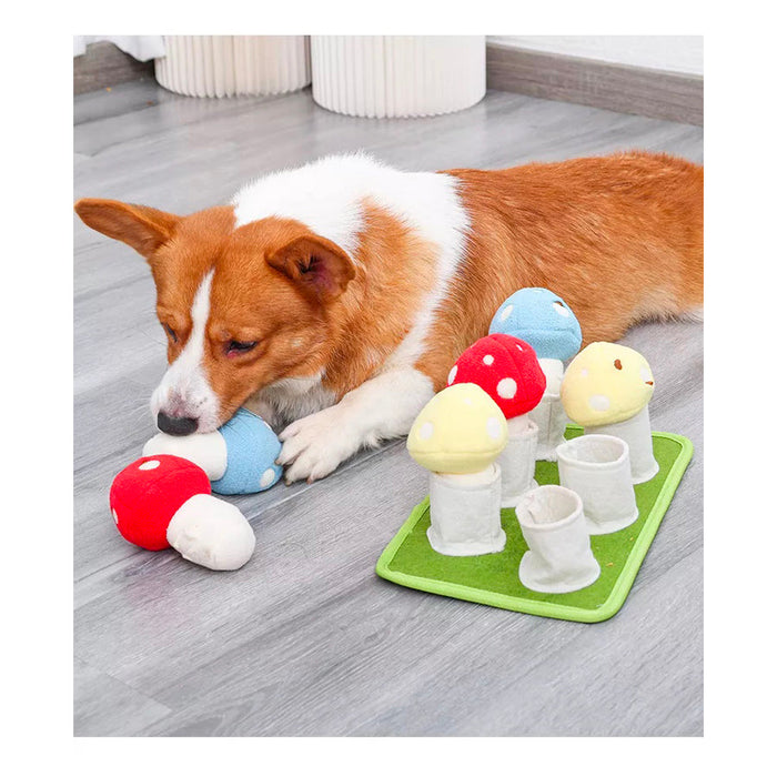 Doglemi Mushroom Garden Dog Snuffle Toy / Mat 2
