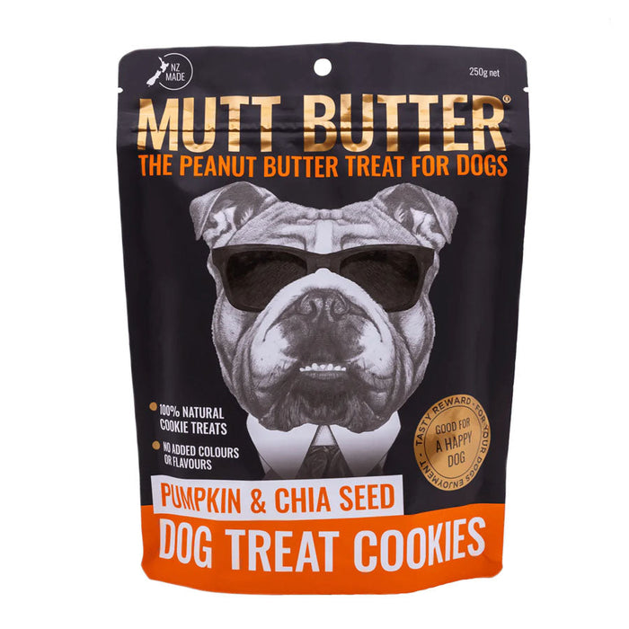 Mutt Butter Dog Cookies Pumpkin & Chia 1