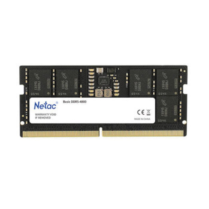 Netac Basic 8Gb Ddr5-4800 C40 Sodimm NB2701