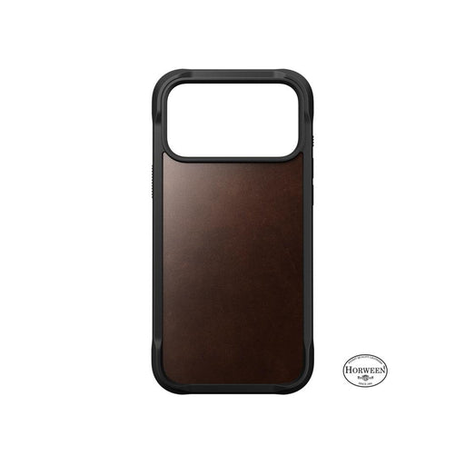 Cellnet Rugged Leather iPhone 17 Pro Rustic Brown Horween NM011819858_2