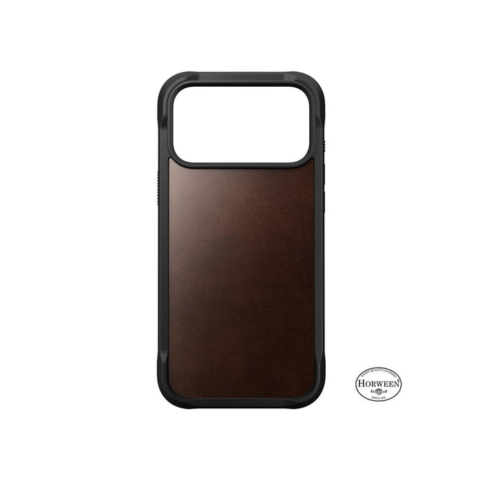Cellnet Rugged Leather iPhone 17 Pro Rustic Brown Horween NM011819858_2
