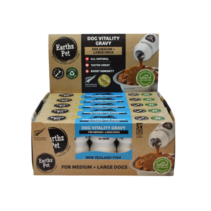 Earthz Pet New Zealand Fish Dog Vitality Gravy 4