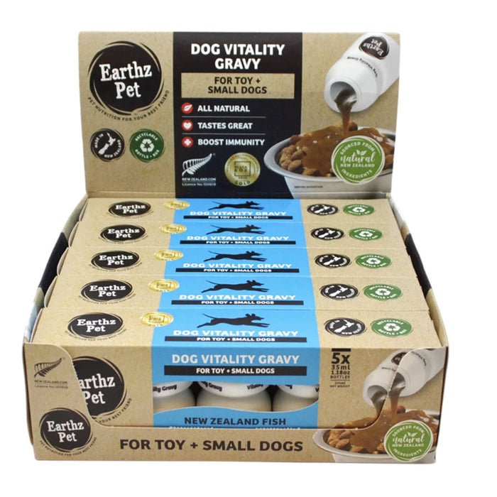 Earthz Pet New Zealand Fish Dog Vitality Gravy 3