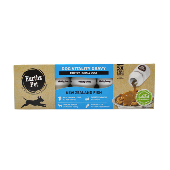 Earthz Pet New Zealand Fish Dog Vitality Gravy 1