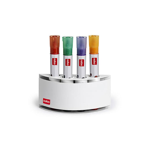Nobo Magnetic Whiteboard Cup Holder for 4 Markers 8018500_1