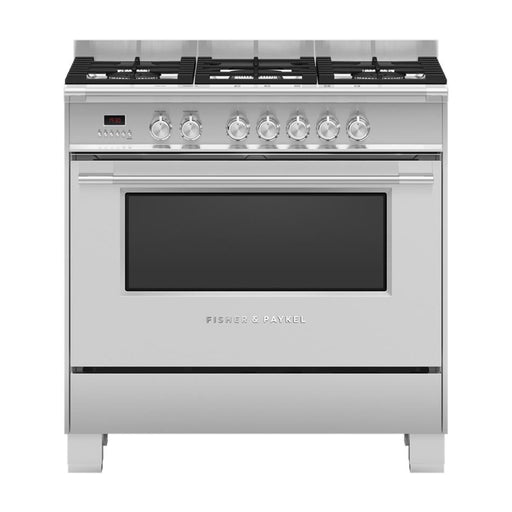 Fisher & Paykel 90cm Series 7Classic 5 Burner Dual Fuel Cooker_1