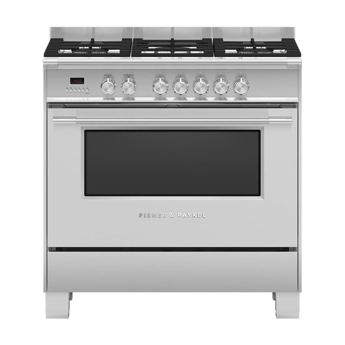 Fisher & Paykel 90cm Series 7Classic 5 Burner Dual Fuel Cooker_1