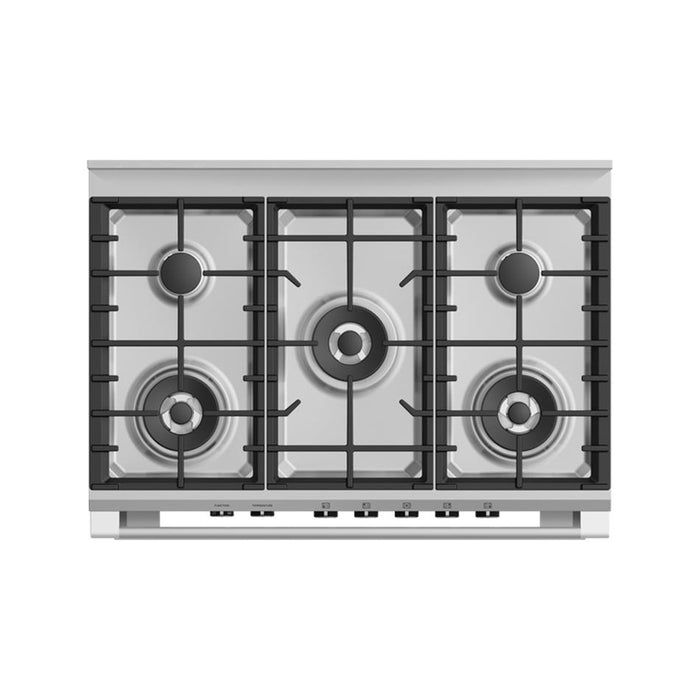 Fisher & Paykel 90cm Series 7Classic 5 Burner Dual Fuel Cooker_3