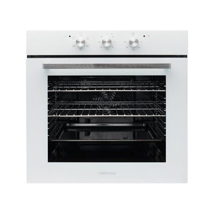 Parmco 600mm 80L Electric Oven, 5 Functions, White OV16W5_1