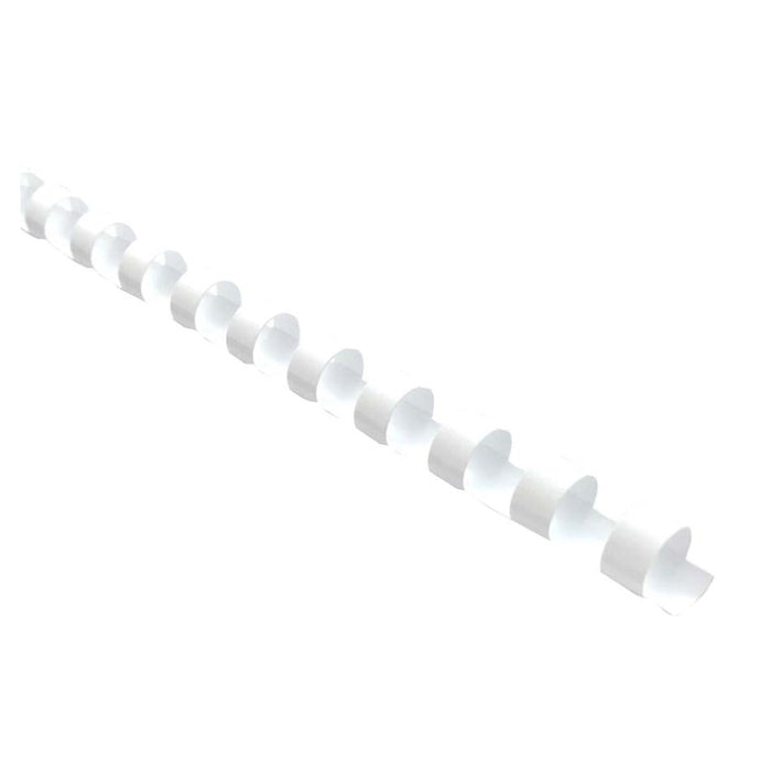 Okin 16mm Plastic Binding Combs, White, Pack of 25_1