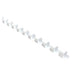 Okin 6mm Binding Coil Plastic White, Pack of 25 BCOIL6WH25_1