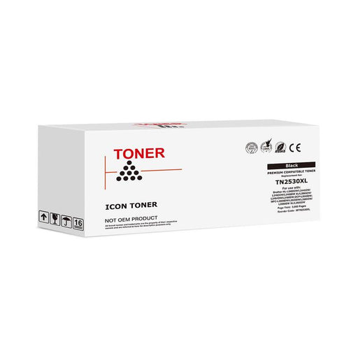 Okin Compatible Brother TN2530XL Black Toner Cartridge IBTN2530XL_1