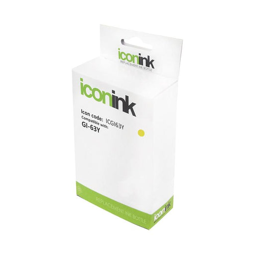 Okin Icon Compatible Canon GI63 Yellow Ink Bottle ICGI63Y_1