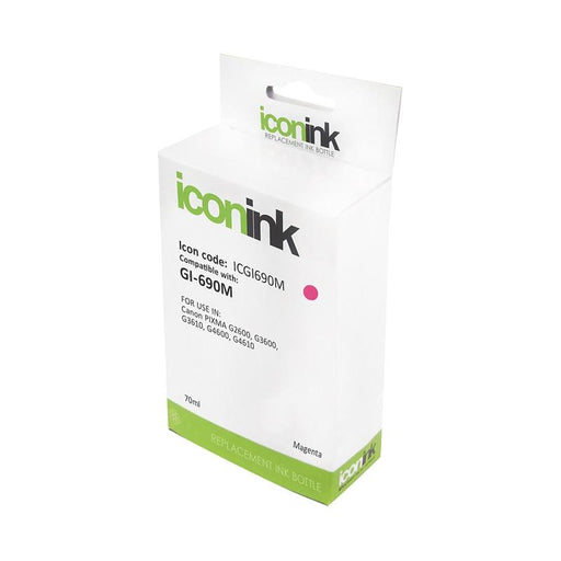 Okin Icon Compatible Canon GI690 Magenta Ink Bottle ICGI690M_1