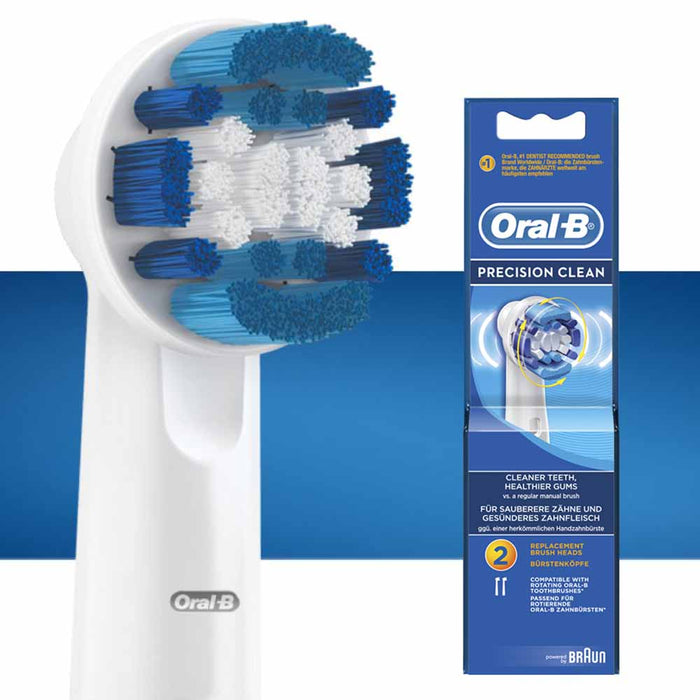 Oral-B Precision Clean Replacement Heads (2 Pack)