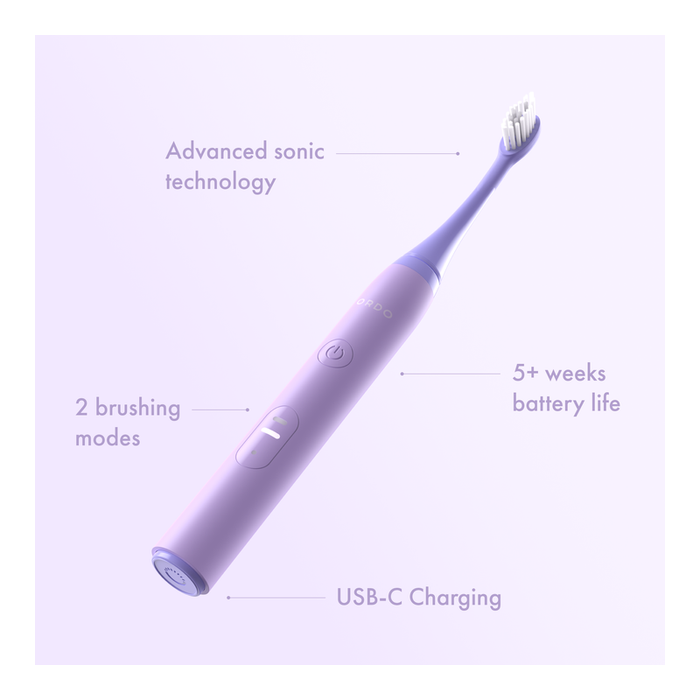 Ordo Sonic Lite Electric Toothbrush Lavender 90058275_3