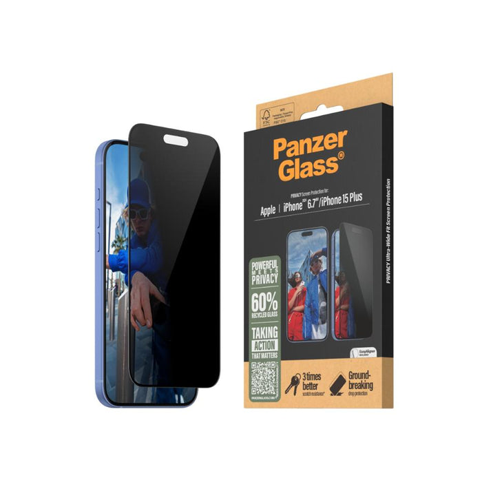 PanzerGlass UWF Privacy SPiPhone 16 Plus P2863