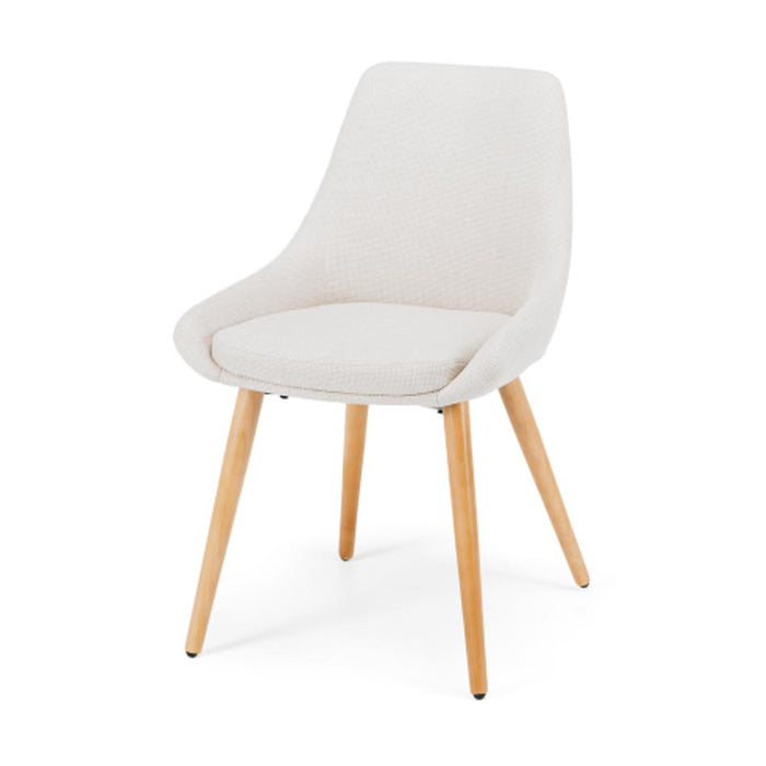 Furniture By Design Bari Dining Chair Cream (Oak Leg) PLBARFCR_1