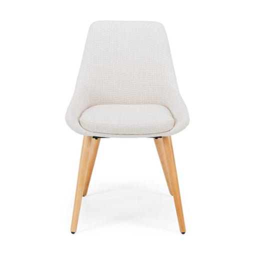 Furniture By Design Bari Dining Chair Cream (Oak Leg) PLBARFCR_2