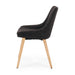 Furniture By Design Bari Dining Chair Dark Grey (Oak Leg) PLBARFDGRE_3