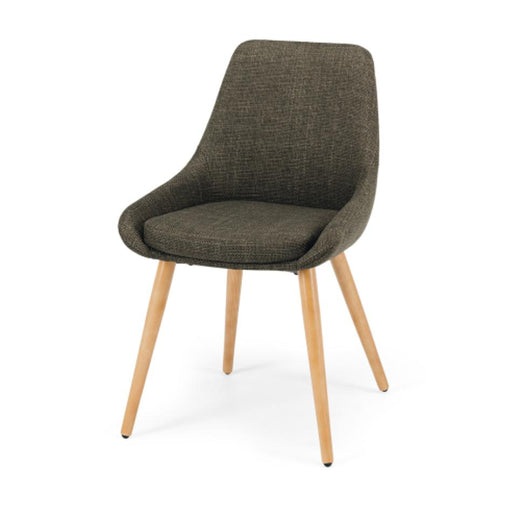 Furniture By Design Bari Dining Chair Green (Oak Leg) PLBARFGR_1