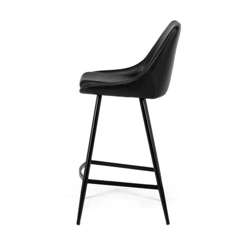 Furniture By Design Bari Barstool Black PU PLBBARBLK_2