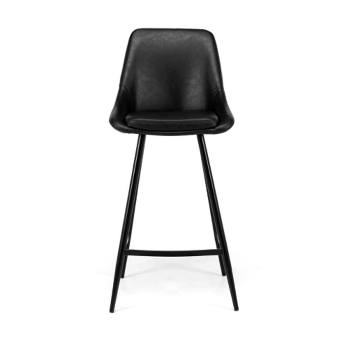 Furniture By Design Bari Barstool Black PU PLBBARBLK_4