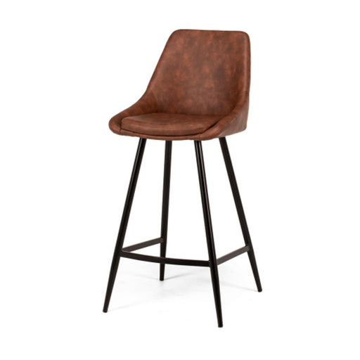Furniture By Design Bari Barstool Saddle PU PLBBARS_1