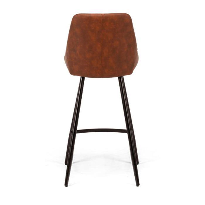 Furniture By Design Bari Barstool Saddle PU PLBBARS_3