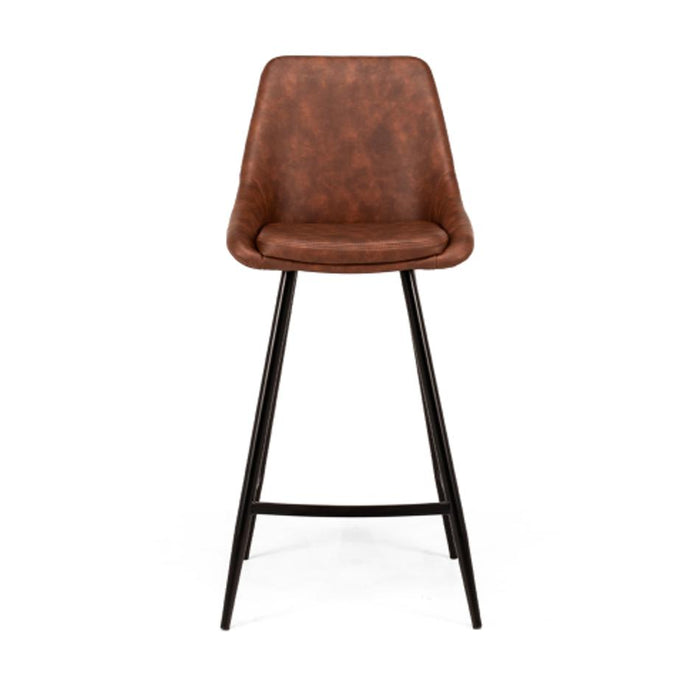 Furniture By Design Bari Barstool Saddle PU PLBBARS_4