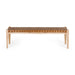 Furniture By Design Indo Woven Bench 150 Saddle PLINBENWS_1