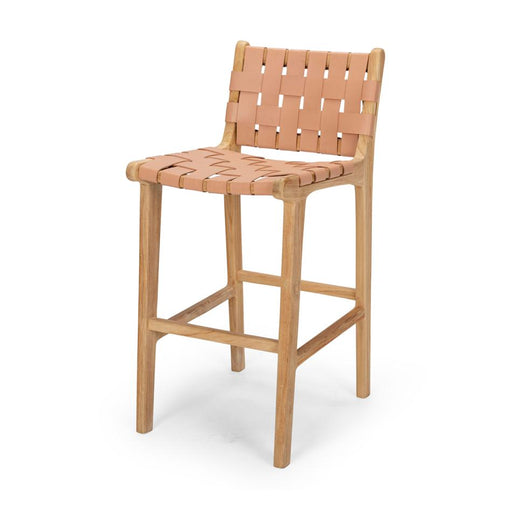 Furniture By Design Indo Woven Highback Bar Stool 4