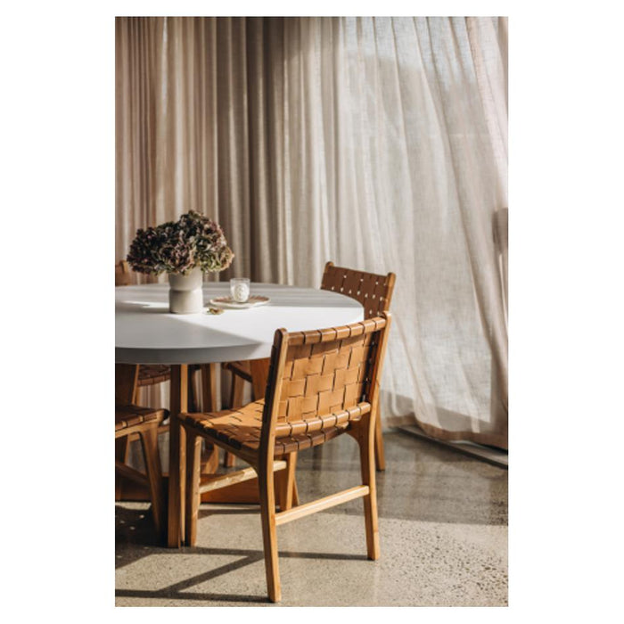 Furniture By Design Echo Concrete Rd Dining Table 130 PLMARTAB130_12